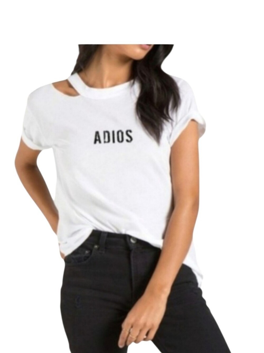 n:Philanthropy Adios Short Sleeve Tee White